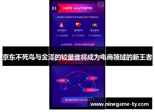 京东不死鸟与金泽的较量谁将成为电商领域的新王者